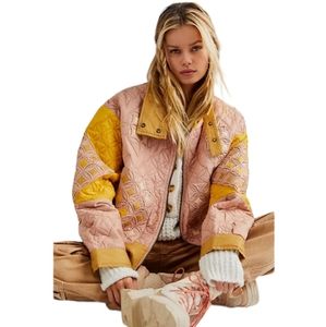 Free People Bali Ditsy Diamond Jacket NWOT